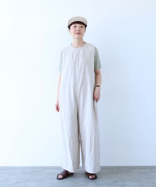 yuni オールインワン 高密度Cotton/Linen オールインワン レディース