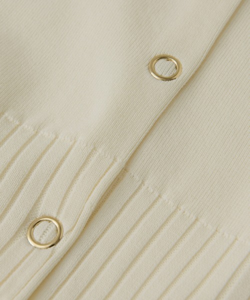 「un dix cors」 ニットカーディガン FREE オレンジ レディース_画像5