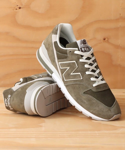 「New Balance」 ローカットスニーカー 26cm グリーン メンズ_画像2