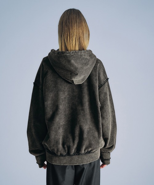 「selle glant」 ジップアップパーカー SMALL ブラック メンズ_画像9