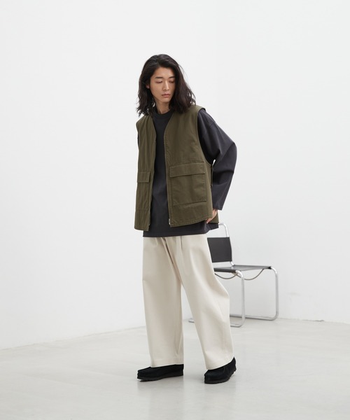 「WYM LIDNM」 ベスト S ダークグレー メンズ_画像8