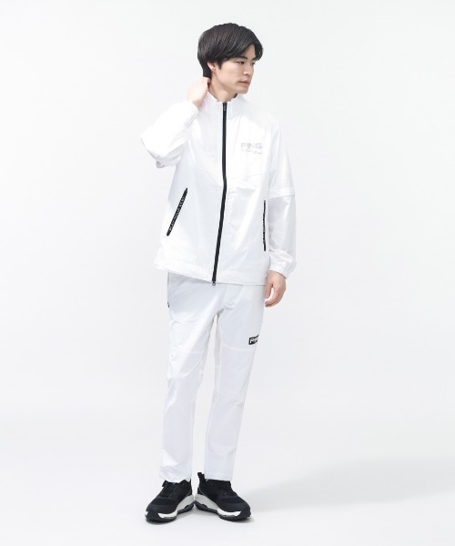 PING（ピン） スラックス ピンホールメッシュパンツ メンズ : ZOZOTOWN