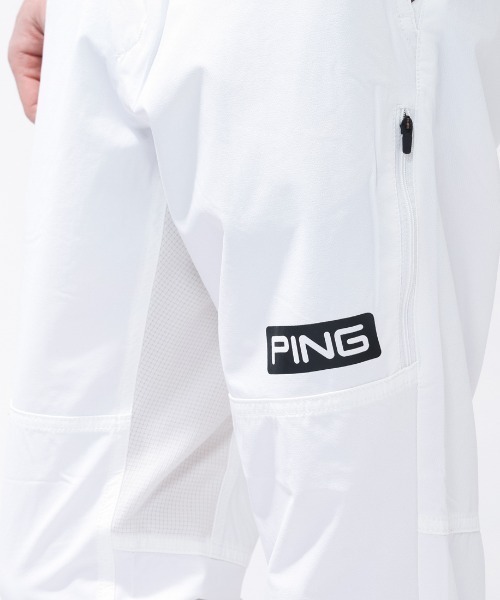 PING（ピン） スラックス ピンホールメッシュパンツ メンズ : ZOZOTOWN