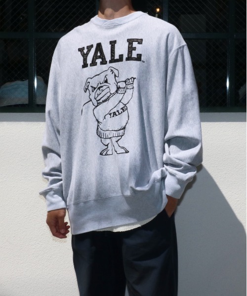 「SUNNY SPORTS」 スウェットカットソー SMALL ホワイト メンズ_画像3