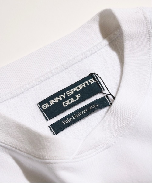 「SUNNY SPORTS」 スウェットカットソー SMALL ホワイト メンズ_画像6