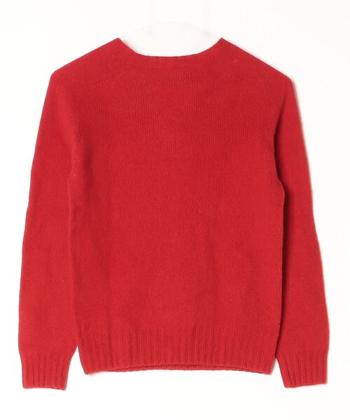 「Morris & Sons」 長袖ニット 34 レッド レディース_画像2