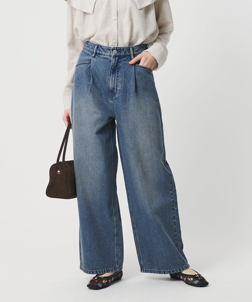 【つか】BEAUTY&YOUTH UNITED ARROWS ワイドデニム BEAUTY＆YOUTH UNITED ARROWS ジーンズ デニム デニムパンツ 「WEB限定