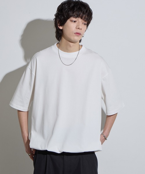「SLICK」 長袖Tシャツ 1 ホワイト メンズ_画像2
