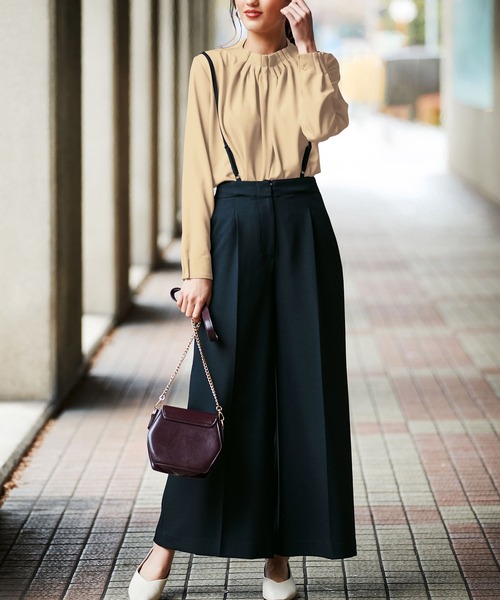 「RANAN」 長袖ブラウス L ブラック レディース_画像2