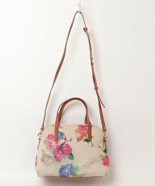 「kate spade new york」 花柄2WAYバッグ - ベージュ レディース_画像2