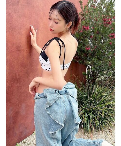 RESEXXY（リゼクシー） ジーンズ デニム デニムパンツ バックリボン