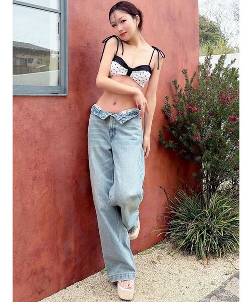 RESEXXY（リゼクシー） ジーンズ デニム デニムパンツ バックリボン
