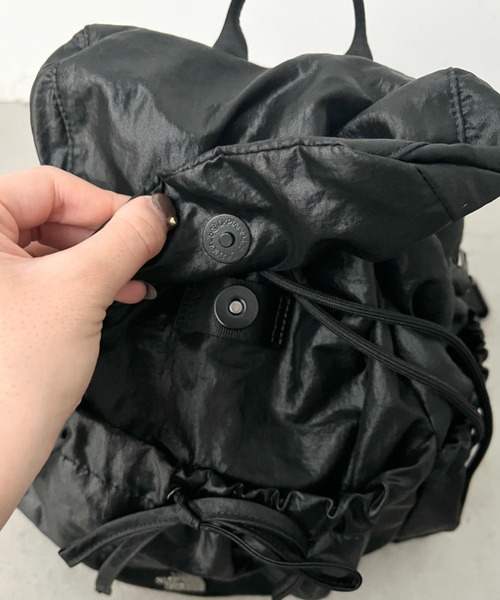 新品タグ付　ノースフェイス ロゴテープ　リュック　黒　日本未発売 THE NORTH FACE（ザ ノースフェイス） ノースフェイス デイバック