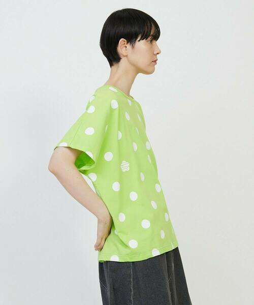 「FRAPBOIS」 半袖カットソー 1 ライトグリーン レディース_画像9
