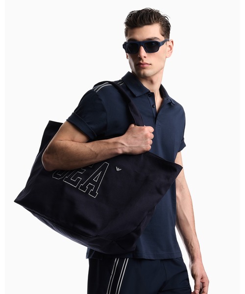 EMPORIO ARMANI アルマーニ　ショッピングトート　メンズ EMPORIO ARMANI トートバッグ 「オンライン限定」「エンポリオ