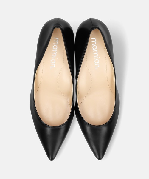 「MAMIAN」 パンプス 22.5cm シルバー レディース_画像5