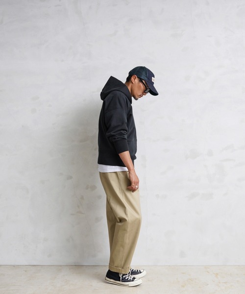 「WAIPER.inc」 チノパンツ 22 オリーブ メンズ_画像3