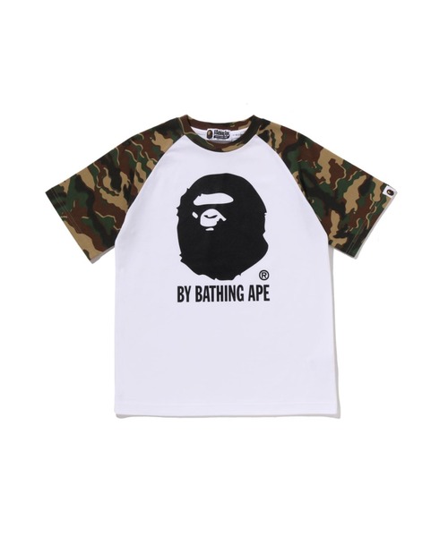 A BATHING APE（アベイシングエイプ） tシャツ GLITCH WOODLAND CAMO