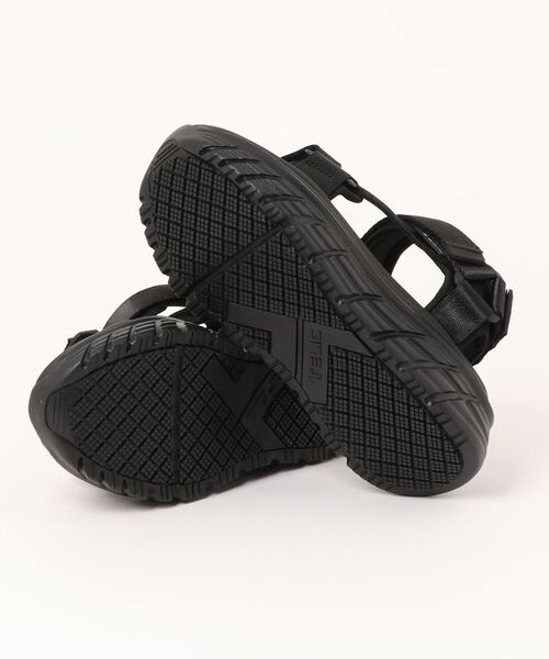 「TELIC」 サンダル US6 ブラック メンズ_画像3
