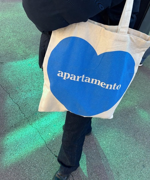bonjour records（ボンジュールレコード） トートバッグ apartamento
