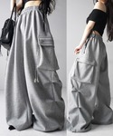 ワイドパンツ スウェットパンツ ジャージ 「 ...の詳細画像3