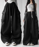 ワイドパンツ スウェットパンツ ジャージ 「 ...の詳細画像2