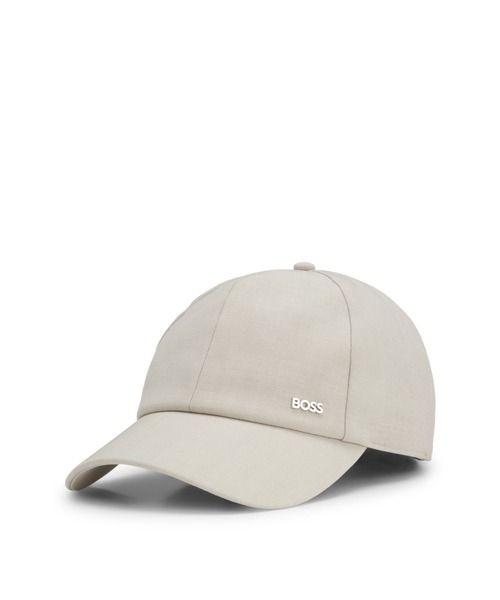 Hugo BOSS キャップ BOSS（HUGO BOSS） キャップ 帽子 紫外線カット バージンウール ロゴ