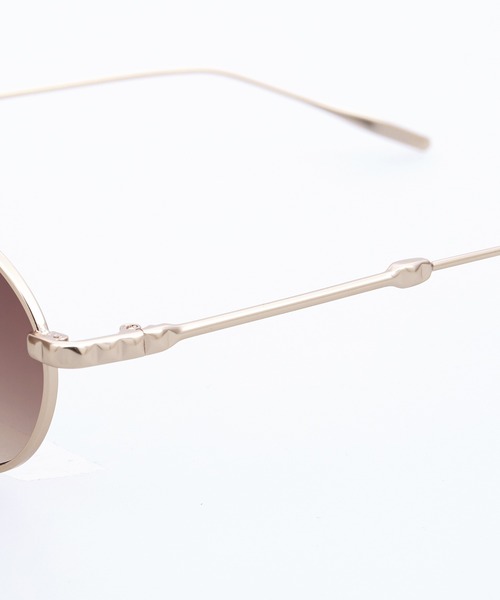 サングラス uvカット an meets zakka スリムオーバルサングラス