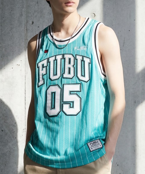 FUBU（フブ） タンクトップ 「FUBU/フブ」BASKETBALL TANK TOP