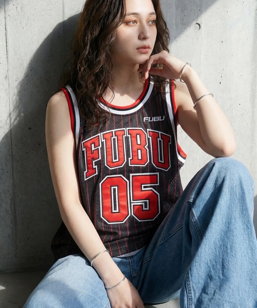 FUBU（フブ） タンクトップ 「FUBU/フブ」BASKETBALL TANK TOP