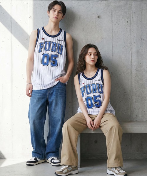 FUBU（フブ） タンクトップ 「FUBU/フブ」BASKETBALL TANK TOP
