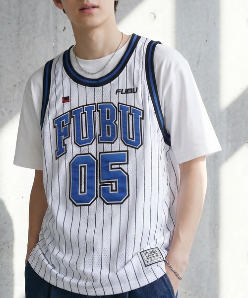 FUBU（フブ） タンクトップ 「FUBU/フブ」BASKETBALL TANK TOP