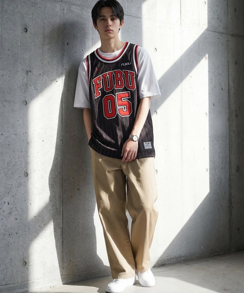 FUBU（フブ） タンクトップ 「FUBU/フブ」BASKETBALL TANK TOP