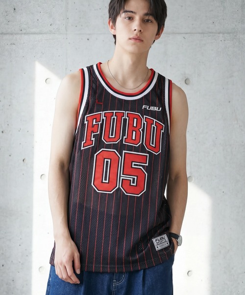 FUBU（フブ） タンクトップ 「FUBU/フブ」BASKETBALL TANK TOP