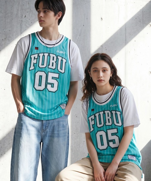 FUBU（フブ） タンクトップ 「FUBU/フブ」BASKETBALL TANK TOP