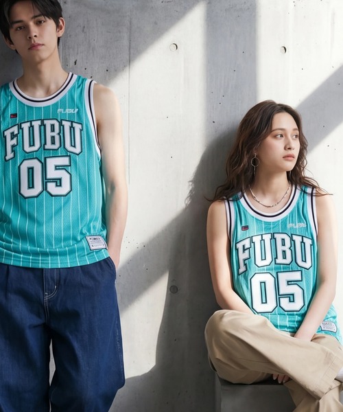 FUBU（フブ） タンクトップ 「FUBU/フブ」BASKETBALL TANK TOP
