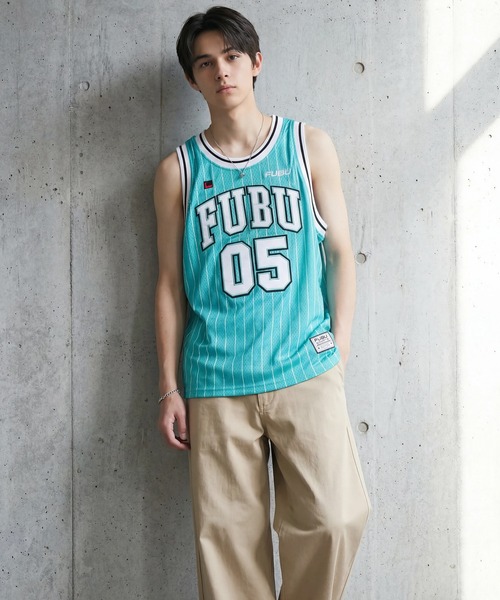 FUBU（フブ） タンクトップ 「FUBU/フブ」BASKETBALL TANK TOP