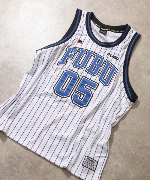 FUBU（フブ） タンクトップ 「FUBU/フブ」BASKETBALL TANK TOP