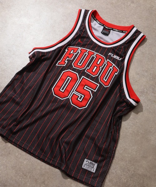 FUBU（フブ） タンクトップ 「FUBU/フブ」BASKETBALL TANK TOP