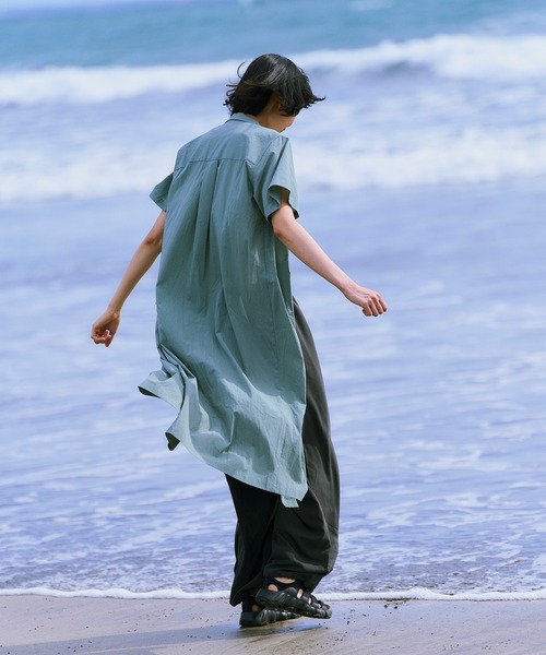 snow peak（スノーピーク） シャツワンピース Snow Peak / Breathable