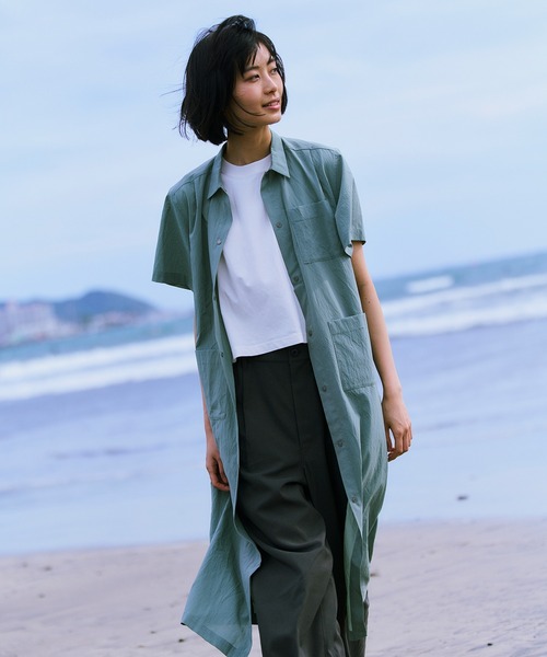 snow peak（スノーピーク） シャツワンピース Snow Peak / Breathable