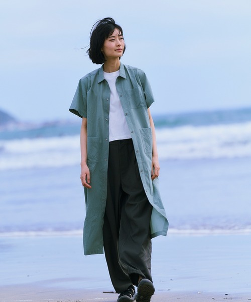 snow peak（スノーピーク） シャツワンピース Snow Peak / Breathable