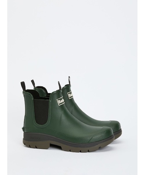 Barbour（バブアー） レインシューズ 長靴 Nimbus サイドゴア ショート
