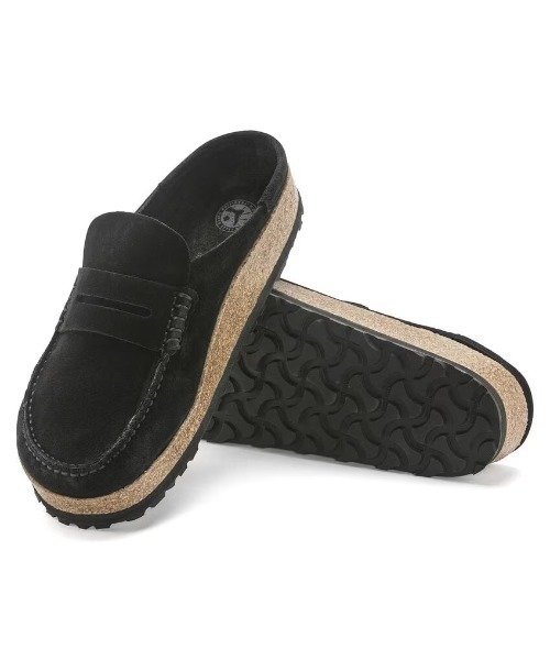 「BIRKENSTOCK」 サンダル - ブラック メンズ_画像4
