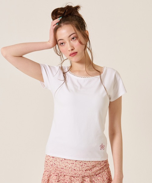 tシャツ 前後2WAY コンパクト Tシャツ TINA：JOJUN レディース