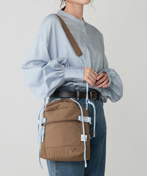 ショルダーバッグ バッグ 「BONLECILL Marche」巾着コードショルダーバッグ レディース | BONLECILL Marche | 16