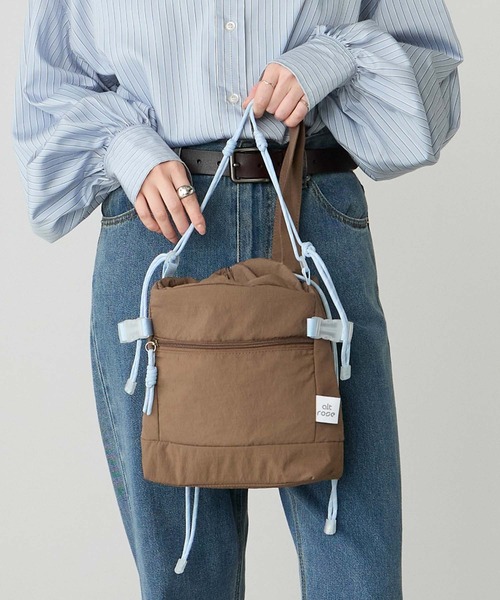 ショルダーバッグ バッグ 「BONLECILL Marche」巾着コードショルダーバッグ レディース | BONLECILL Marche | 17