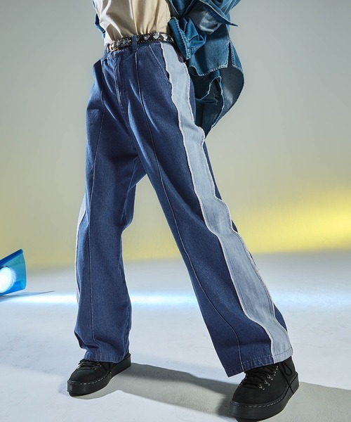 「ENDER PRODUCTS」 デニムパンツ M ブルー メンズ_画像2