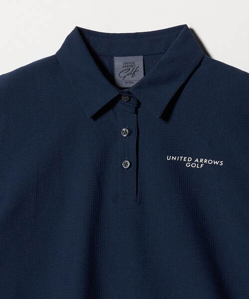 美品！UNITED ARROWS GOLF ネイビージャガードポロシャツ XL UNITED ARROWS GOLF（ユナイテッドアローズゴルフ） ポロシャツ ポロ
