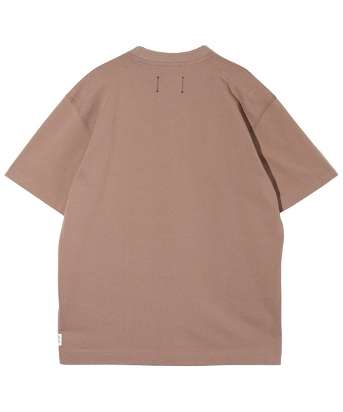 「REIGNING CHAMP」 半袖Tシャツ LARGE ピンク メンズ_画像4